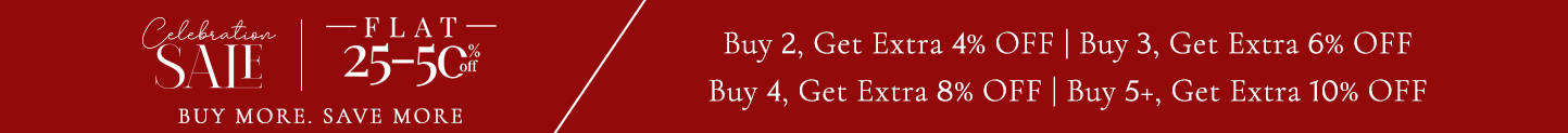 SALE enjoy flat 15% off on orders above $299 | USE code:FLAT15