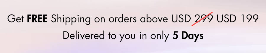 SALE enjoy flat 15% off on orders above $299 | USE code:FLAT15