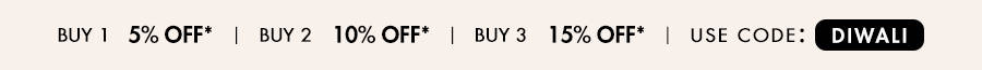 SALE enjoy flat 15% off on orders above $299 | USE code:FLAT15