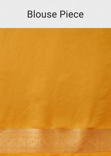 mustard yellow dola silk saree-sg276495 3