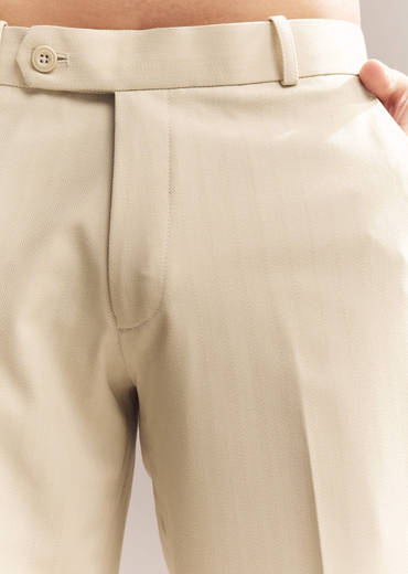 Beige Rayon Jodhpuri Suit For Men With Zardosi Embroidery