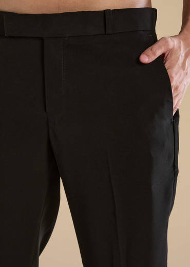 Black Velvet Jodhpuris with Cutdana Work