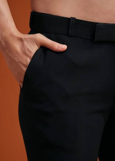 Black Tuxedo With Embroidery