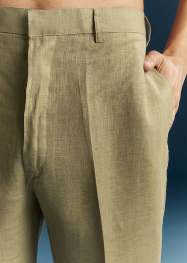 Brown Silk Kurta Jacket Set With Minimal Thread Detail