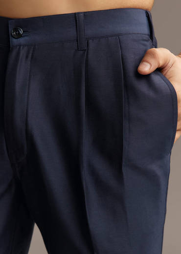 Green Silk Printed Kurta Set For Men With Mirror Work