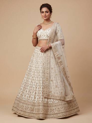 Ivory Toned Wedding Elegance