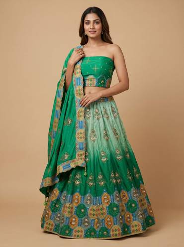 Jungle Print Lehenga