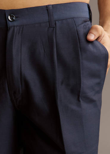 Multicolour Silk Kurta Set For Men With Stripe Print