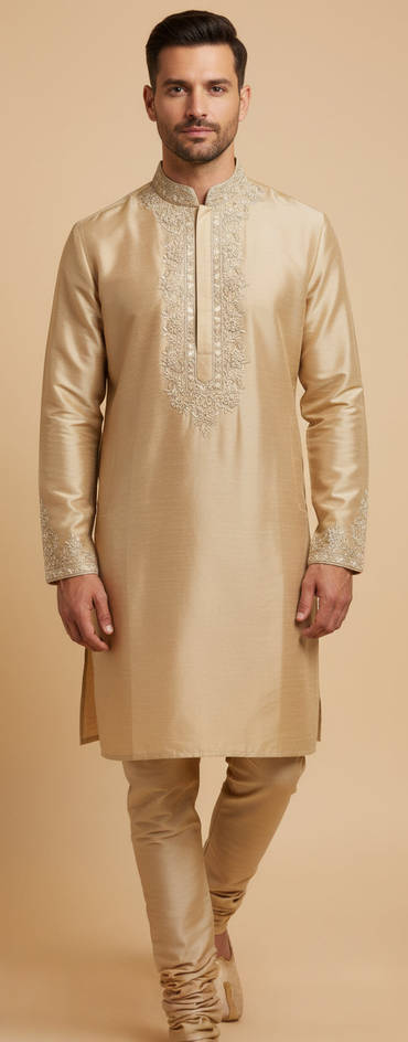 Off White Elegant Kurta Set