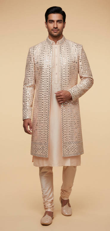 Pink Allure Sherwani