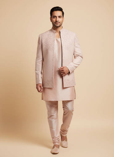 Pink Indo Western Set
