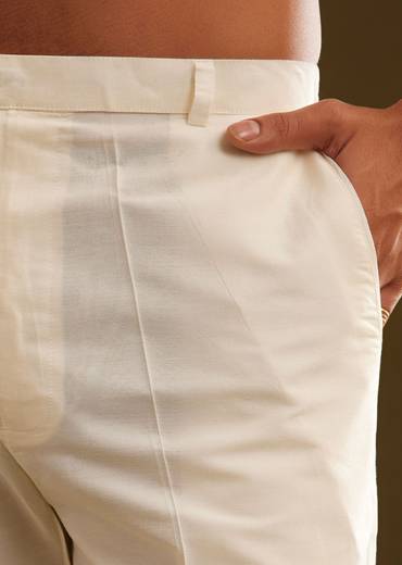 Pink Silk Embroidered Kurta Set