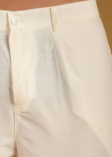 Red Silk Kurta Set For Men With Intricate Hand Embroidery