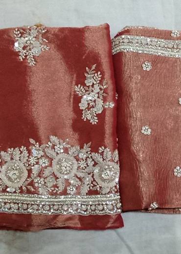 Ruby Ember Dress Material