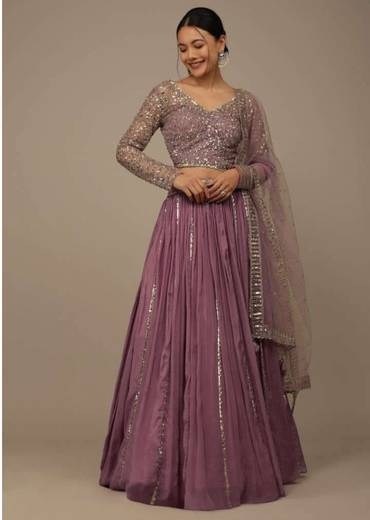 onion pink festive sequins and zari embroidered-sg145146 2