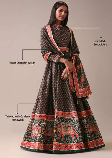 bottle green printed-sg177215 1