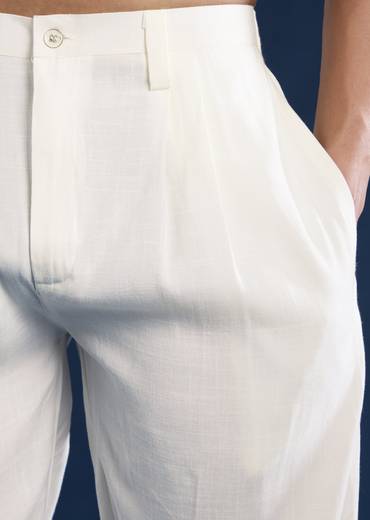 Bright Yellow Festive Duo – Mirror Work Sharara Set For Her And Mustard Viscose Kurta Set For Him