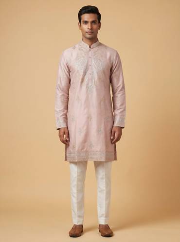 Soft Pink Kurta Set