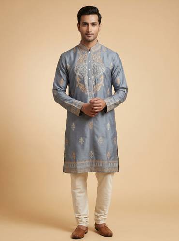 Warm Ivory Kurta Set