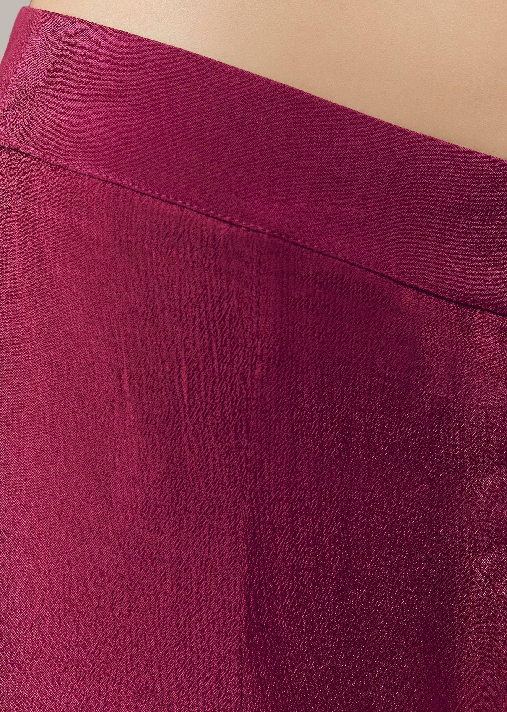 WineCorsetCropTopAndPantsSetWithThreadAndSequins-sg376395-6 1