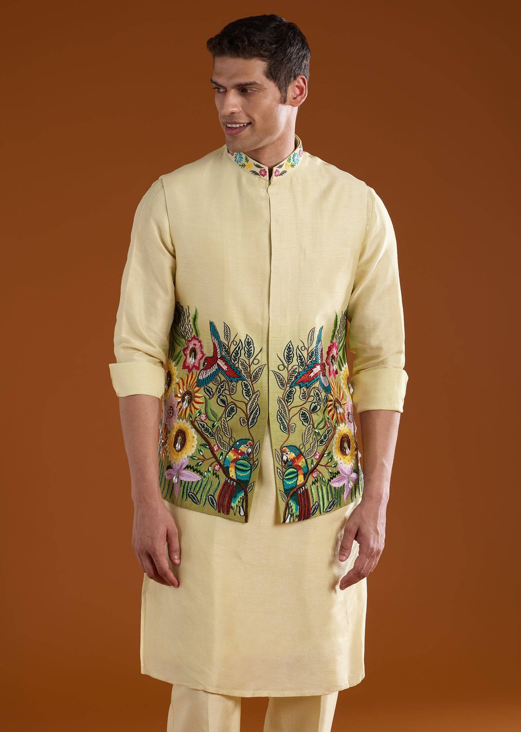 cream-silk-jacket-kurta-set-with-thread-work-sg371014-4 5b27f883-3714-4f5d-98eb-89b949953c2e