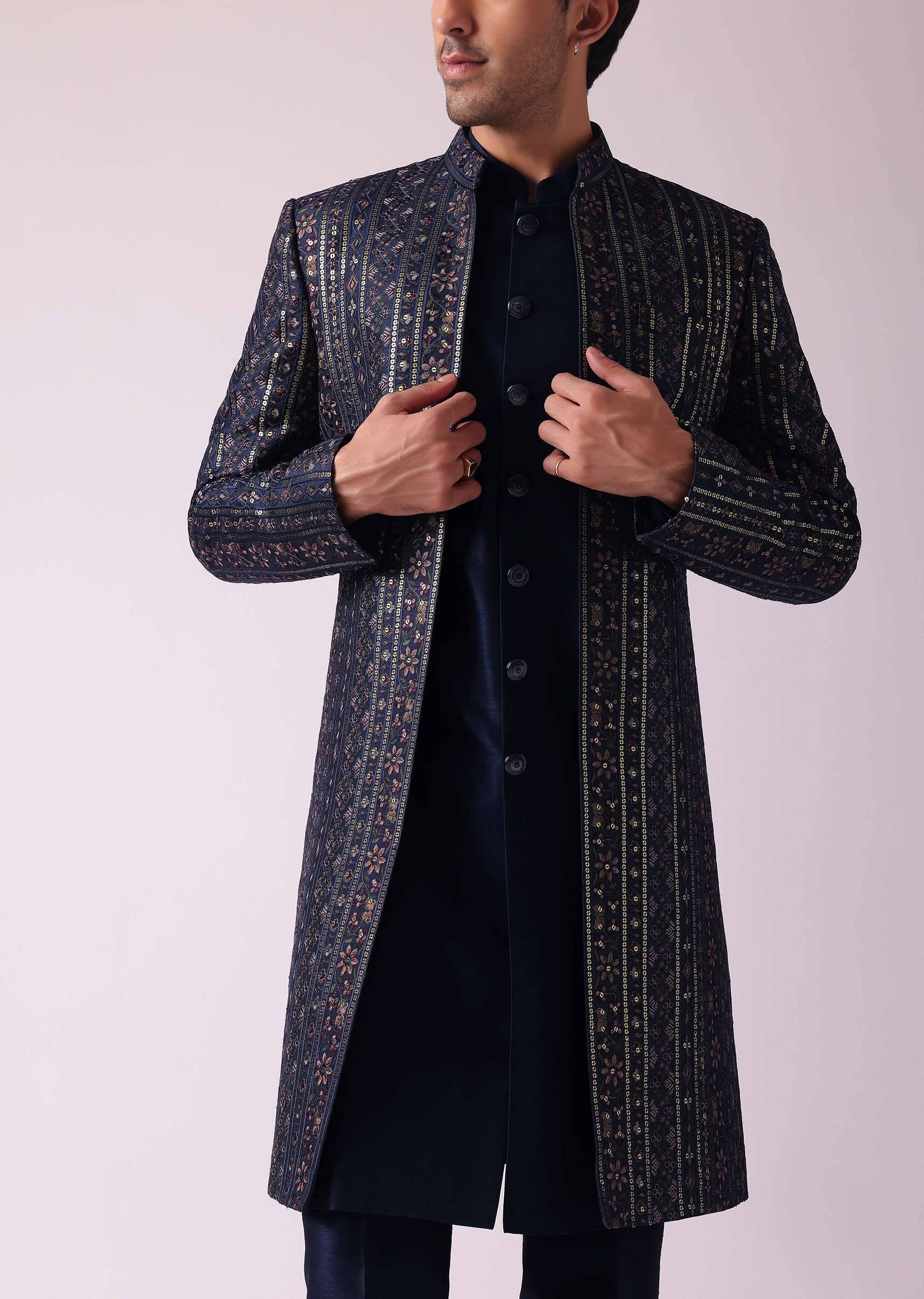 navy blue indowestern-sg171432 6