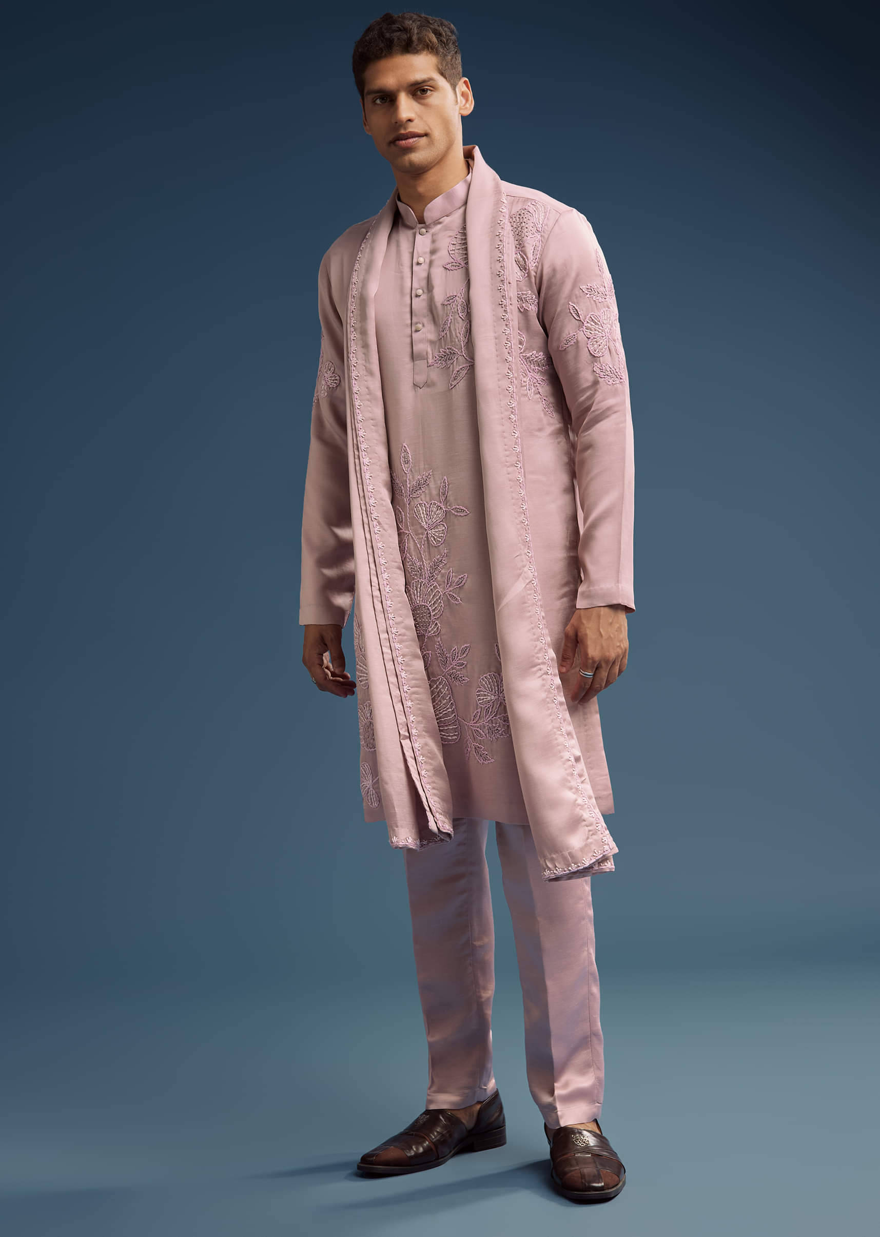 pink-silk-kurta-set-for-men-with-hand-done-thread-work-sg321916-1