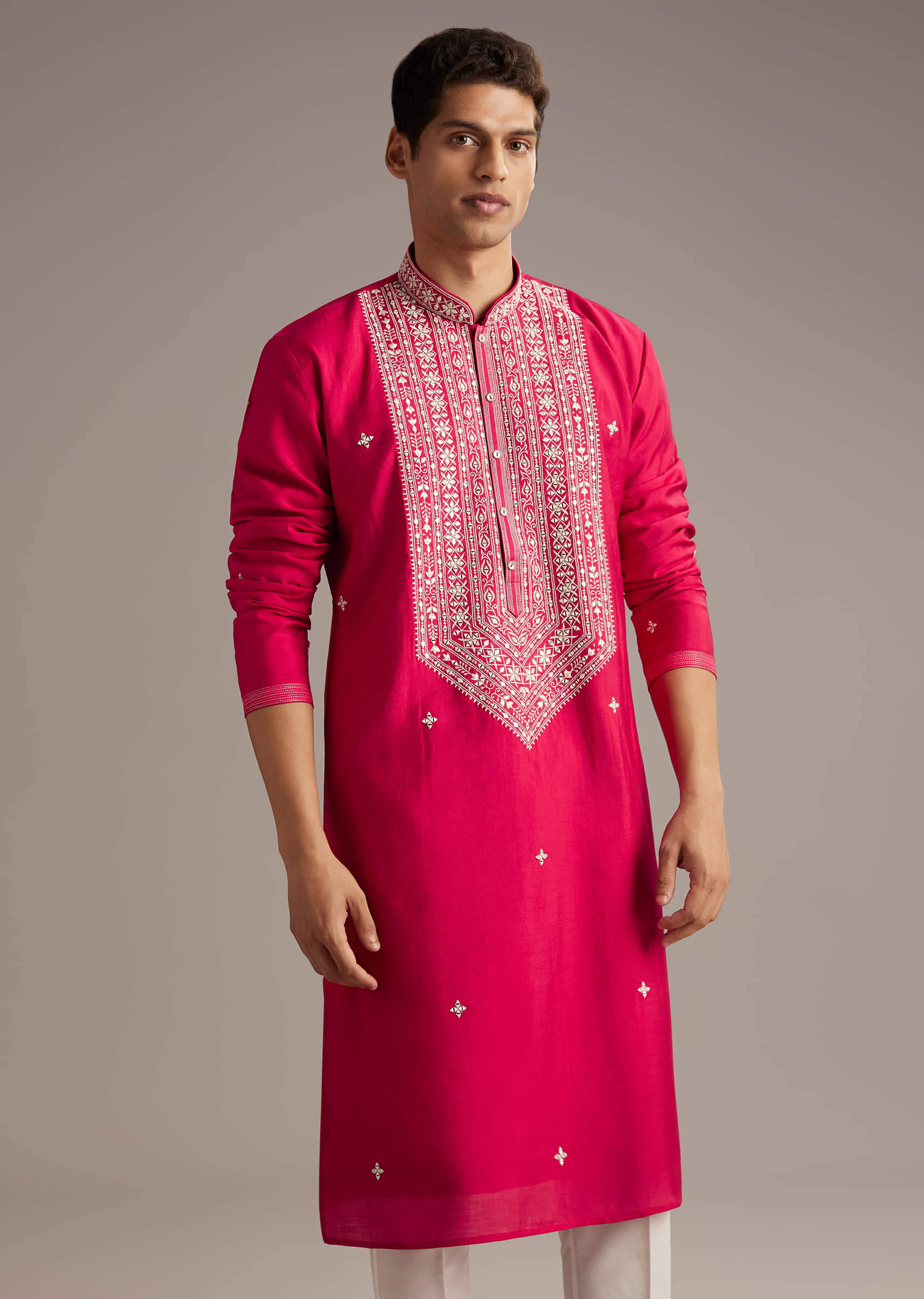 pink-silk-kurta-set-for-men-with-mirror-and-thread-work-sg358785-3