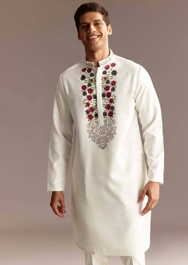 red-cutwork-kurta-jacket-set-sg335708-6