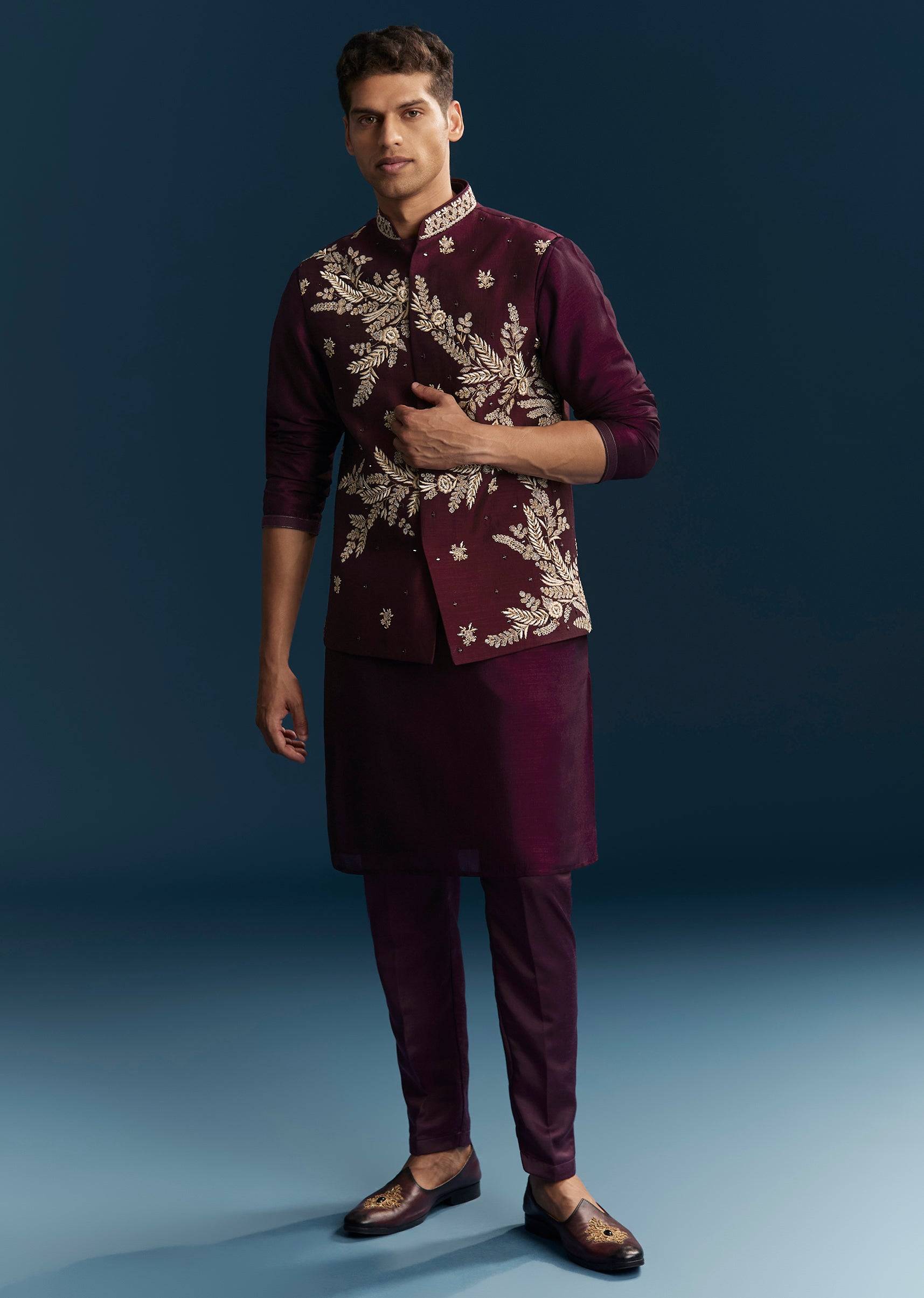 red-maroon-silk-kurta-jacket-set-with-thread-mirror-sequin-bead-work-sg374947-1 4da6d117-801c-4283-8d85-237df7bf2253