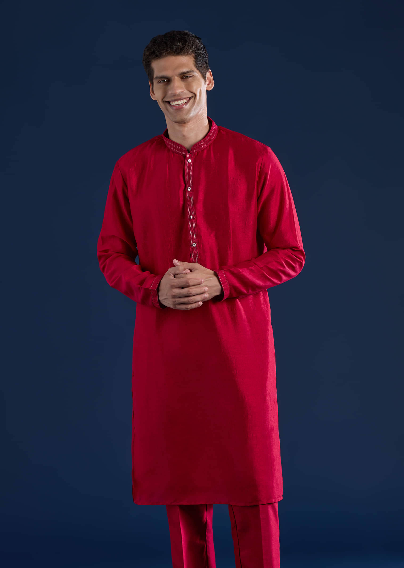 red-silk-kurta-and-jacket-set-with-mirror-work-sg362589-6