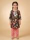 Pink salwar sets with playful prints for girls
