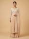 Beige Designer Anarkali Suit
