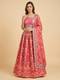 Blush Bloom Print Lehenga