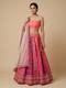 Blush Print Lehenga