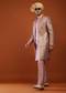 Onion Pink Silk Embroidered Sherwani Set