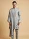 Grey Classic Kurta Set