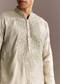 Grey Silk Kurta Set