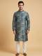 Indigo Blue Printed Kurta Set