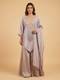 Lavender Embroidered Kaftan Set