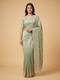 Mint Embroidered Saree