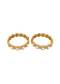 Moissanite Polki Bangle Set
