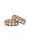 Multicolor Moissanite Polki Bangle Set