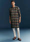 Multicolour Silk Kurta For Men With Geometric And Floral Print