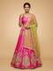 Petal Glow Print Lehenga