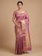 Pink Delicate Flow Handloom Saree
