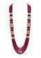 Ruby Red Multi Layered Necklace