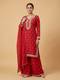 Rust Palazzo Set Suit