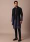 Purple Ombr?? Kurta Set With Dupatta
