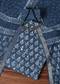 Indigo Blue Batik Hand Block Printed Cotton Dress Material